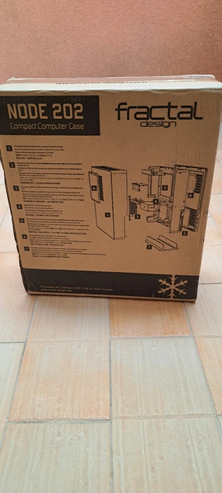 Fractal Design Fractal Design Node 202 Nero Nuovo - Immagine 1 di 1