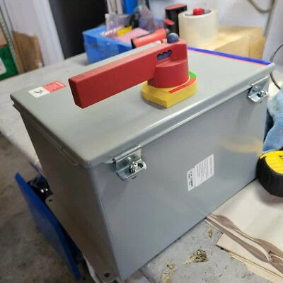 FERRAZ SHAWMUT ECFBJ603RP0 ЗАКРЫТЫЙ ВЫКЛЮЧАТЕЛЬ ДВИГАТЕЛЯ 60A 600V НОВЫЙ $299 - Изображение 1 из 4