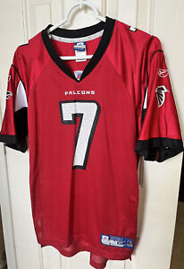 Michael Vick Atlanta Falcons #7 Reebok NFL Red Jersey On Field Youth XL Adult Sm