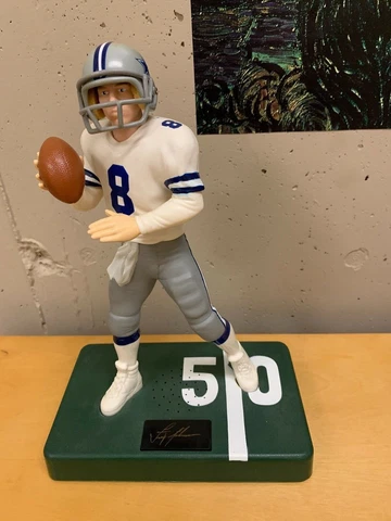 Troy Aikman Dallas Cowboys talking figure!!  NFL Cover