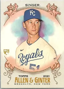 2021 Topps Allen & Ginter #117 Brady Singer - Picture 1 of 2