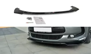 Difusor Delantero Difusor V1 Diseño Maxton Brillo Negro Abs Para Citroen Ds5 - Imagen 1 de 5