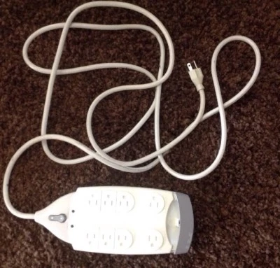 Belkin 8-Outlet Home and Office Power Strip Surge Protector w/12-Foot Power Cord - Image 1 of 4