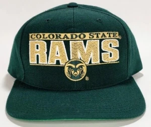 Colorado State Rams Men's Snapback Hat CSU Cap Vintage 90s Sports Specialties - Picture 1 of 8