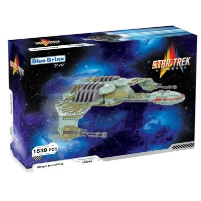 Bluebrixx Pro Star Trek Klingon Bird of Prey - 1539 Pcs, Retired, New in Box - Image 1 of 4