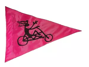Custom MARTY'S TRIKE Safety flag for recumbent trike - Picture 1 of 5