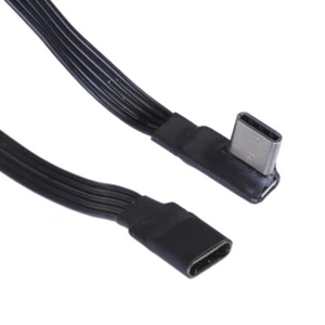 Flexible USB C Extension Wire 18W Fast Charge 480Mbps Data Transfer for Laptop - Imagen 1 de 47