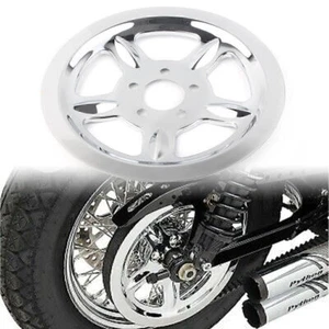 Cubierta de polea cromada de repuesto para Harley Sportster XL883 1200 - Imagen 1 de 7