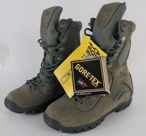 Stivali militari Belleville 693 uomo taglia 4 Gore-Tex sicuri per volare verde salvia Vibram - Foto 1 di 7