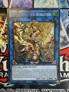 Yugioh Ritual Beast Ulti-Reirautari Secret Rare BLTR-EN019 - Picture 1 of 1