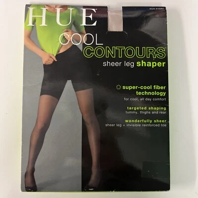 HUE  Sheer Leg Pantyhose shaper Natural size 1 - Image 1 of 4