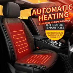 Coprisedile Auto Riscaldato 12V Universale Riscaldatore Sedile Auto Anni 30 Riscaldamento Rapido Pad - Foto 1 di 30