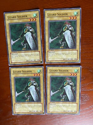 YuGiOh Lizard Soldier LOD-038 1st ed SINGLE USED EXC CONDITION SEE PHOTOS - Image 1 of 4