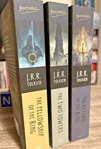 Lord of the Rings by JRR Tolkien Complete 3 Book Epic Fantasy Series Paperback - Picture 1 of 5