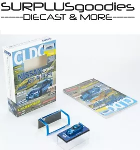 2024 INNO64 CLDC Exclusive NISSAN SKYLINE GTR (R34) Blue Chrome Chinese Version - Picture 1 of 6