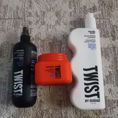 (Lote de 3) TWIST por OUIDAD ~ Clima o no, Curl Goals, Bounce Boss  Foto 1 de 3