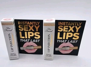 Too Faced Lip Injection Extreme Instant & Long Term Lip Plumper Neu Posten x2 Plump - Bild 1 von 3
