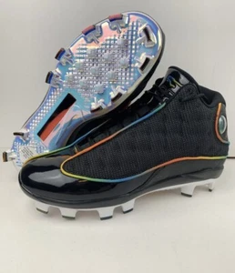 NEW RARE Jordan 13 X SoleFly MLB Baseball Cleats BQ3193-001 Men’s Size 10 - Picture 1 of 7