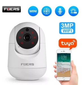 Fuers 3MP IP Camera Tuya Smart Home WiFi telecamera di sorveglianza rotante - Foto 1 di 7
