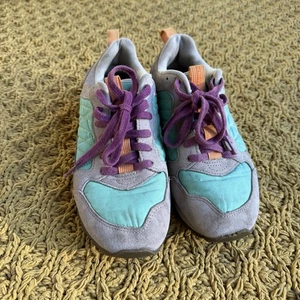 Merrell Schuhe Damen 6 Moon Mint Wildleder Nylon Alpin Wandern Performance Sneaker - Bild 1 von 6