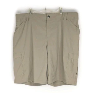 Duluth Trading Dry on the Fly Shorts Cargo 12" Schrittlänge 46733A Damengröße 18 hellbraun - Bild 1 von 22