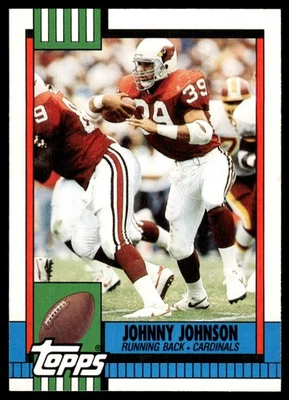 1990 Topps Traded Johnny Johnson Rookie Phoenix Cardinals #104T - Image 1 of 2