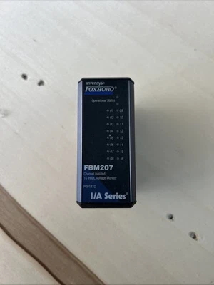 Foxboro FBM207 Channel Isolated 16 Input I/A Series PLC P0914TD FBM 207 Invensys - Image 1 of 4