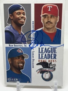Fleer Tradition #3 2000 Rafael Palmeiro Texas Rangers firmado - Imagen 1 de 4