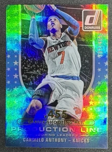 2014-15 Donruss #2 Carmelo Anthony Produktionslinie Bewertung Stat Line Karriere /455 - Bild 1 von 2