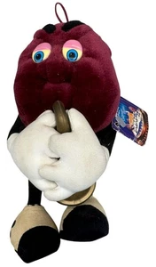 Apfelmus California Rosinen Plüsch Trauben mit Trompete von Applause 1987 LESEN - Bild 1 von 8