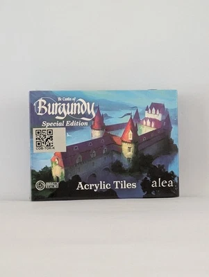 The Castles Of Burgundy Special Edition Kickstarter Acrylic Tiles OOP New Sealed - Image 1 of 4