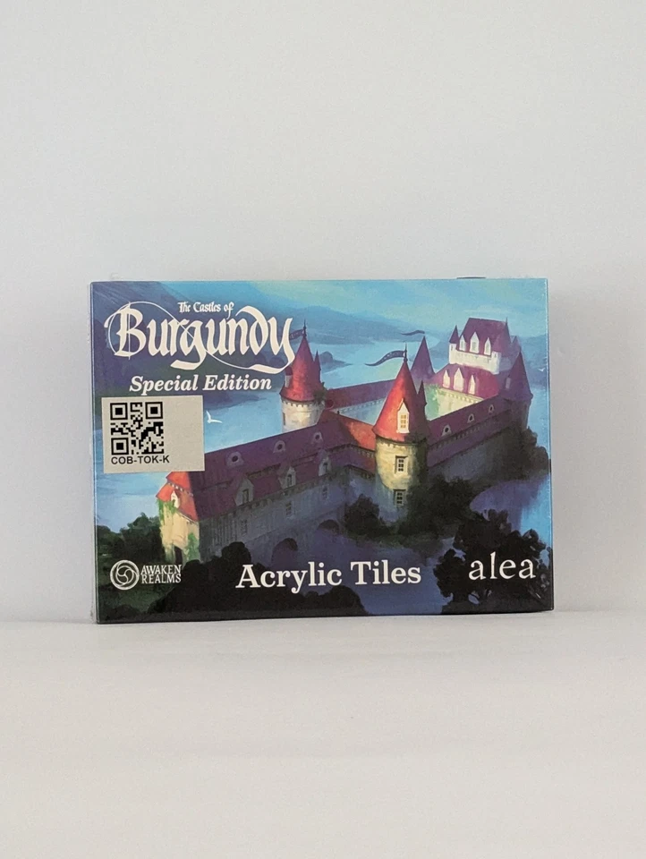 The Castles Of Burgundy Special Edition Kickstarter Acrylic Tiles OOP New Sealed - Image 1 of 4