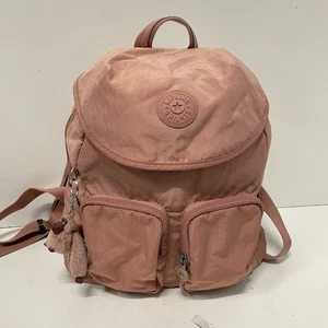 Kipling Fiona Rucksack Kind Rose Pastel Pink mit APE Schlüsselanhänger Nylon Medium - Bild 1 von 10