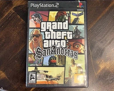 Grand Theft Auto: San Andreas (PS2) ~ Complete ~ RARE Adult’s Only RATING 1st Ed - Image 1 of 4