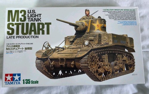 Tamiya 1/35 US Light Tank M3 Stuart - Late Production # 35360 | eBay UK