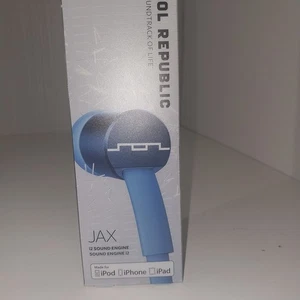sol republic headphones Tanglefree Blue New In Box - Picture 1 of 5