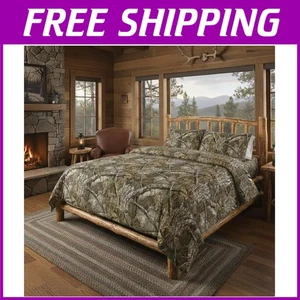 Rustikales Realtree Camo komplettes Bettwäsche-Ensemble - Bild 1 von 9