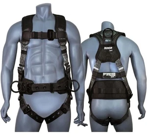 XXL Digital Camo Demon Fall Protection Ergonomic Comfort Safety Harness, Soft - Picture 1 of 9