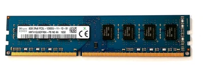 HMT41GU6DFR8A-PB SK Hynix 8GB DDR3 1600MHz PC3-12800 2Rx8 DIMM Desktop Memory - Image 1 of 2