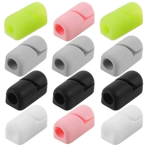  12 Pcs Cable Management Clip Tie Wire Holder Self Adhesive Cord Clips - Afbeelding 1 van 12