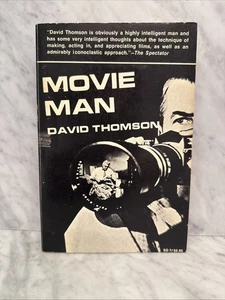 Movie Man David Thomson Mid Century Film History 1st pb ed. 1969 PRISTINE Inside - Picture 1 of 11