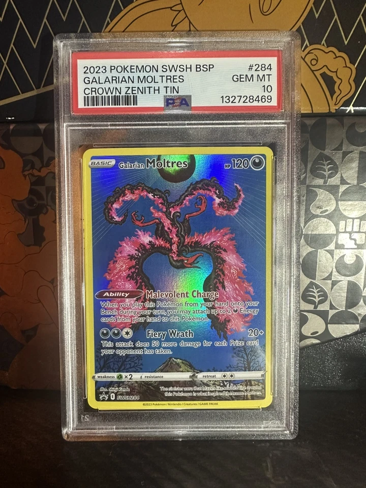 Galarian Moltres #284 SWSH: Sword & Shield Promo Cards - PSA 10 - Image 1 of 1