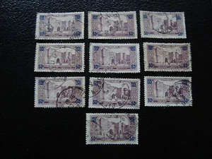 MAROC - timbre yvert et tellier n° 126 x10 obl (A29) stamp morocco (T) - Picture 1 of 1