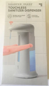SHARPER IMAGE Touchless Sanitizer Dispenser ~ SEALED BOX ~ NIB - Picture 1 of 6