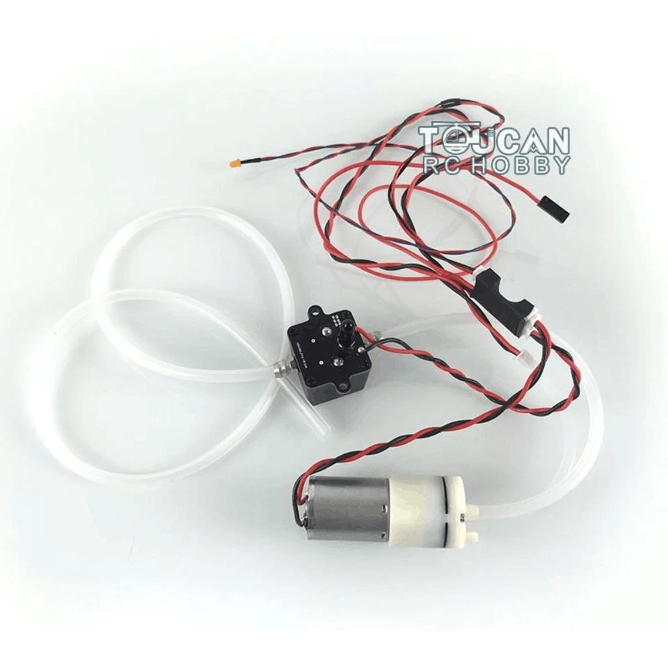 Barrel Smoke Flash Upgraded Parts for 1/16 RC Henglong Main Board RC Tank Model - Image 1 of 1