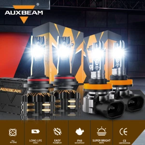 For DODGE DART 2013 2014 2015 AUXBEAM Canbus LED Headlight Hi/Lo Fog Light 6000K - Picture 1 of 12