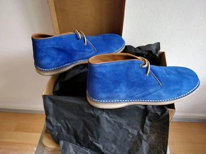 Acne Desert Boot High Bright Blue EU45 - Picture 1 of 8