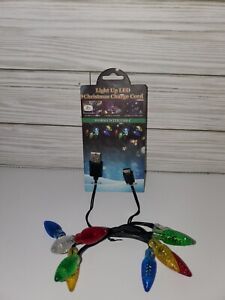 Light Up Led Christmas Charger Cord For C Port