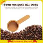 Wooden Coffee Measuring Spoon Multifunctional Tea Coffee Spoon for Sugar (A)