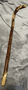 Bastón/caña de madera natural tallada a mano 36" - ¡De colección! - Imagen 1 de 7
